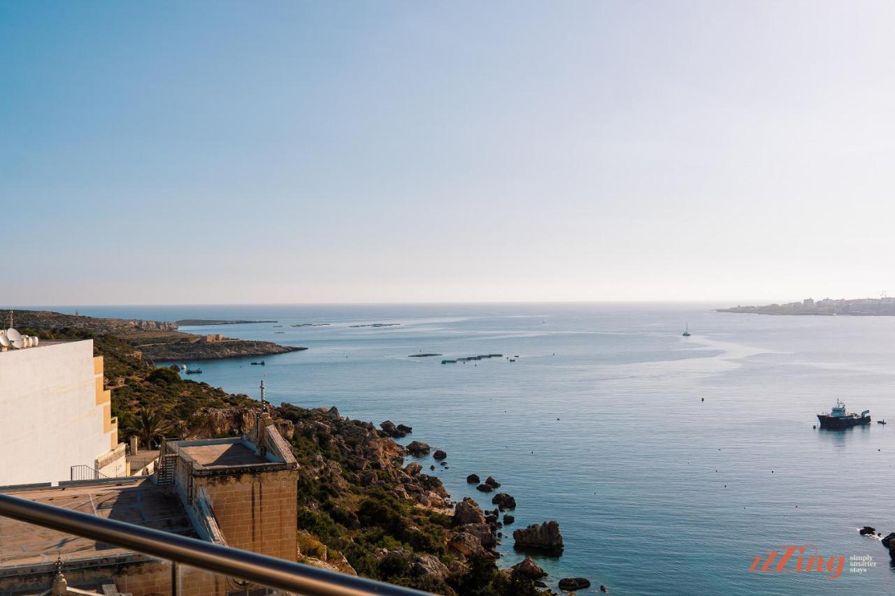 Insta Worthy Gorgeous Seaview Penthouse Lägenhet St. Paul's Bay Exteriör bild