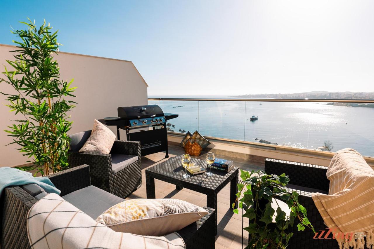 Insta Worthy Gorgeous Seaview Penthouse Lägenhet St. Paul's Bay Exteriör bild